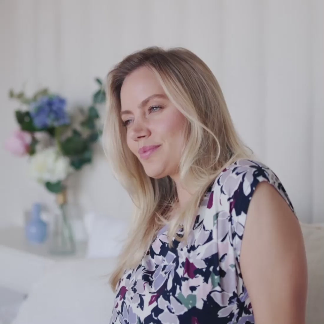 Cooling nightgown women || Spring blossom