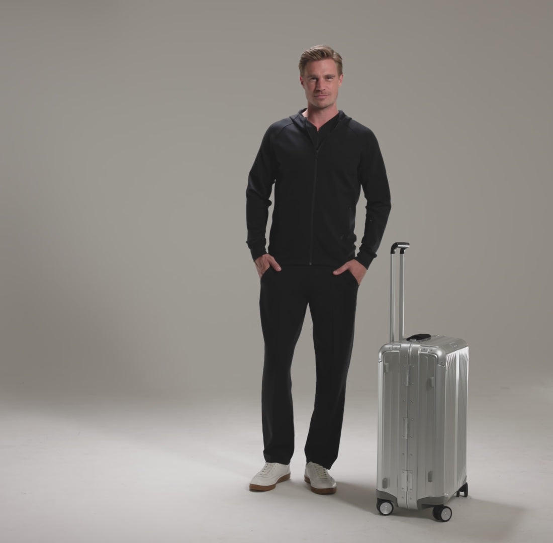 Travel jacket men || Black