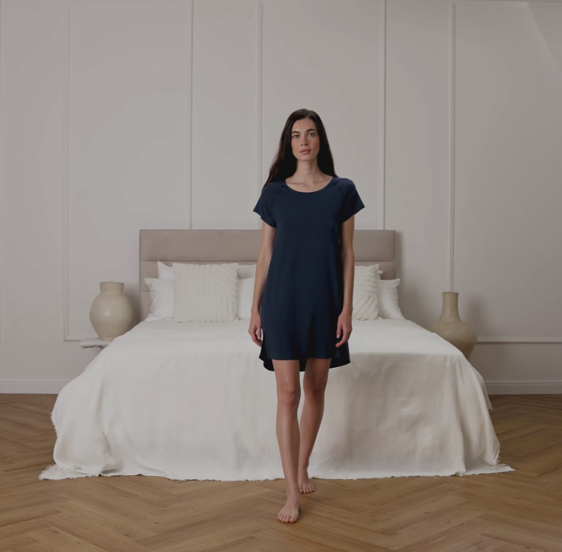 Sleepshirt || Midnight blue