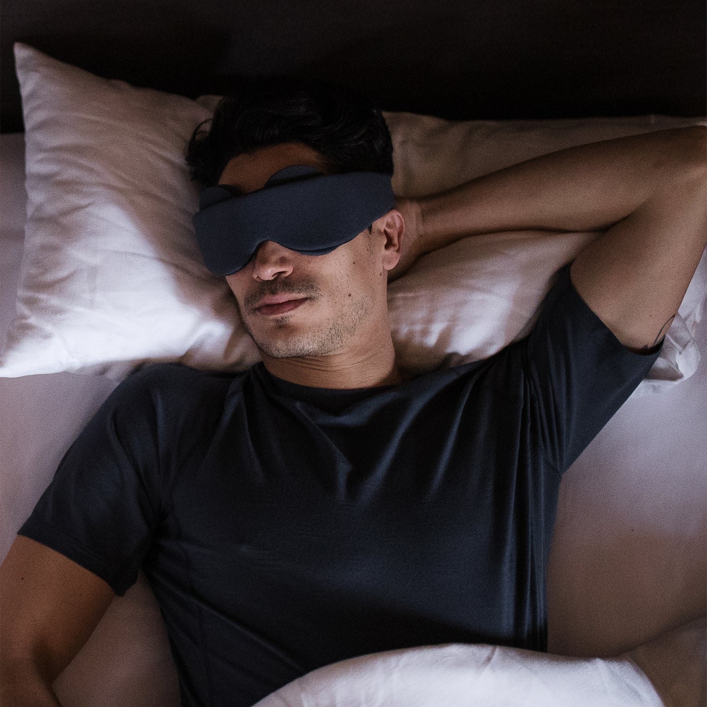 Balance blackout sleep mask men || Deep grey