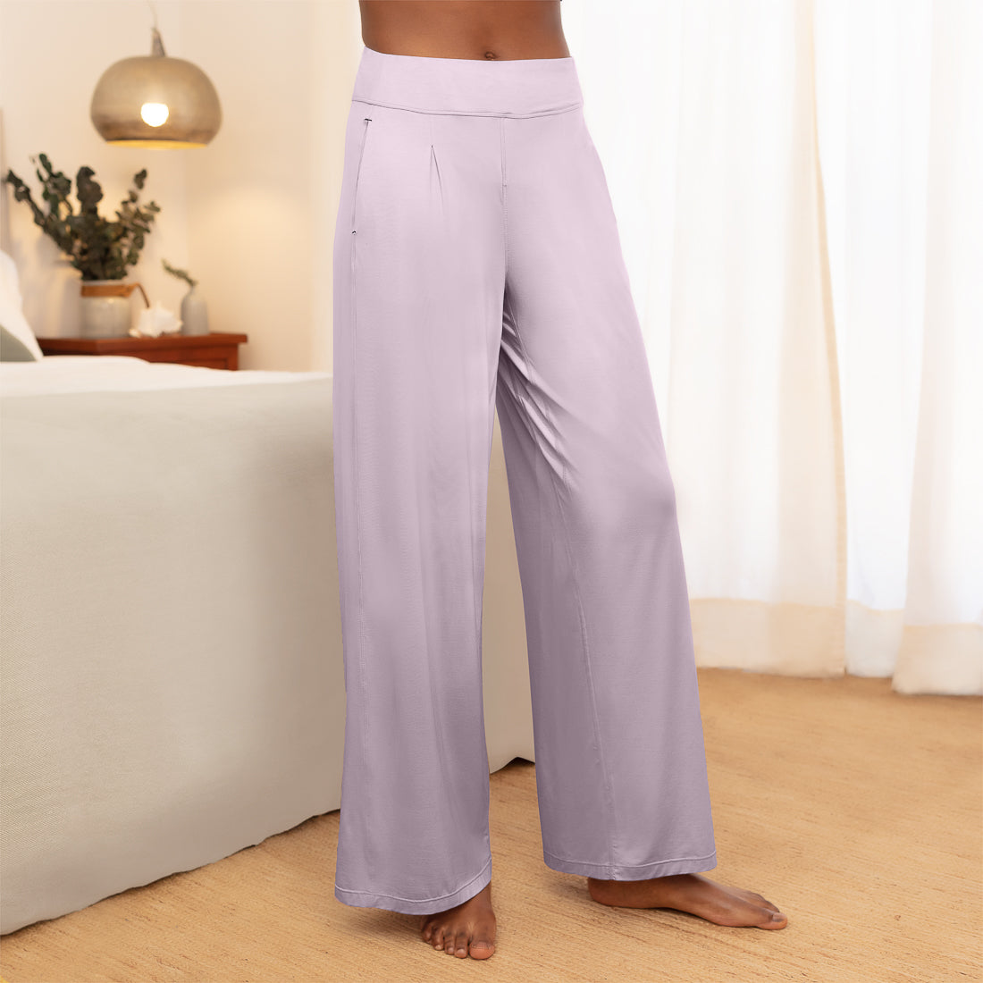 Women's cooling pajamas pants || Lavender